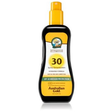 Australian Gold Spray Oil Sunscreen ulei protector SPF 30