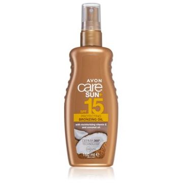 Avon Care Sun + Bronze ulei uscat cu protecție solară SPF 15