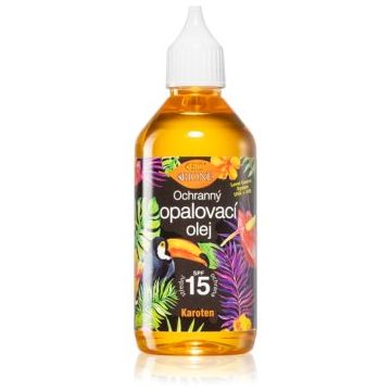 Bione Cosmetics Bio Sun Ulei de plaja pentru fata si corp protectie medie impotriva razelor UV