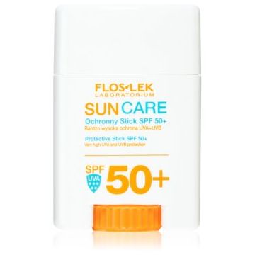 FlosLek Laboratorium Sun Care Derma baton cu protectie solara pentru fata si zonele sensibile ale pielii