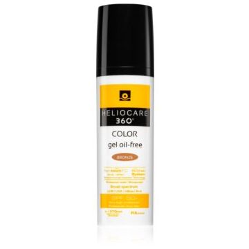 Heliocare 360° Color Gel Oil-Free gel protector nuanțator SPF 50+