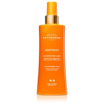 Institut Esthederm Adaptasun Protective Body Lotion loțiune de protecție solară protectie medie impotriva razelor UV