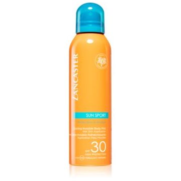 Lancaster Sun Sport Cooling Invisible Body Mist spray de corp răcoritor cu protecție solară SPF 30