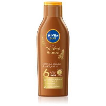 NIVEA SUN Tropical Bronze lotiune pentru bronzat SPF 6