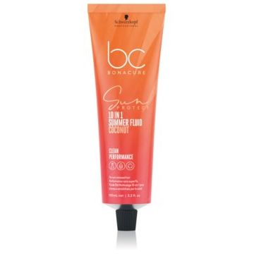 Schwarzkopf Professional BC Bonacure Sun Protect 10 In 1 Summer Fluid cremă multifuncțională pentru par expus la soare