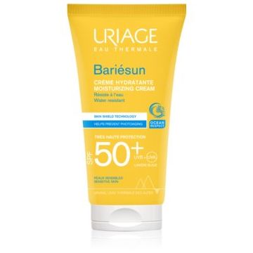 Uriage Bariésun Moisturizing Cream SPF 50+ crema de protectie pentru fata si corp SPF 50+