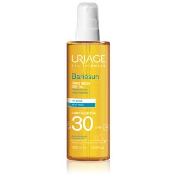 Uriage Bariésun Dry Oil SPF 30 ulei de bronzat pentru piele uscata SPF 30