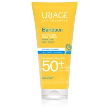 Uriage Bariésun Silky Lotion SPF 50+ lapte de protectie pentru fata si corp SPF 50+