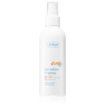 Ziaja Sun lapte bronzant cu pulverizator SPF 30