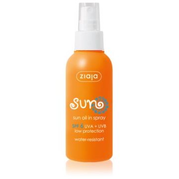 Ziaja Sun ulei spray pentru bronzare SPF 6