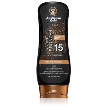 Australian Gold Protect Lotion With Bronzer loțiune de bronzare SPF 15