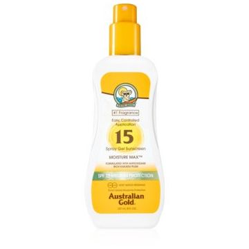 Australian Gold Spray Gel Sunscreen spray protector protectie solara