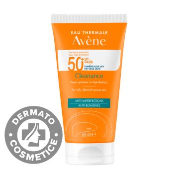 Crema cu protectie solara SPF 50+ Cleanance, 50ml, Avene