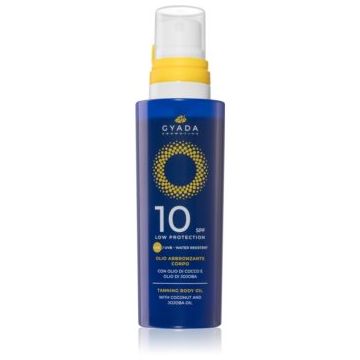 Gyada Cosmetics Solar Low Protection ulei pentru îngrijire și bronzare pentru corp