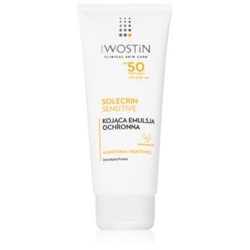 Iwostin Solecrin Emulsie protectoare pentru pielea sensibila predispuse la roseata SPF 50