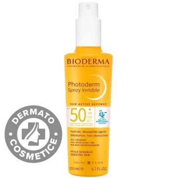 Spray protectie solara Photoderm Max SPF 50+, 200 ml, Bioderma