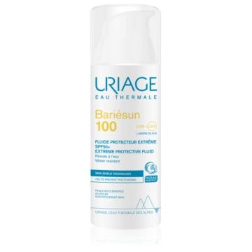 Uriage Bariésun 100 Extreme Protective Fluid SPF 50+ fluid protector pentru ten sensibil și intolerant SPF 50+