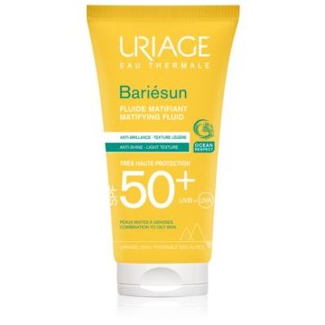 Uriage Bariésun Matifying Fluid SPF 50+ fluid mat hidratant SPF 50+