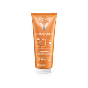 Vichy Capital Soleil Lapte de corp protectie solara pentru fata si corp SPF50 300 ml
