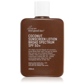 We Are Feel Good Inc. Coconut cremă pentru plaja SPF 50+