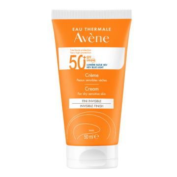 Crema de fata cu protectie solara SPF 50+ TRIASORB, 50ml, Avene