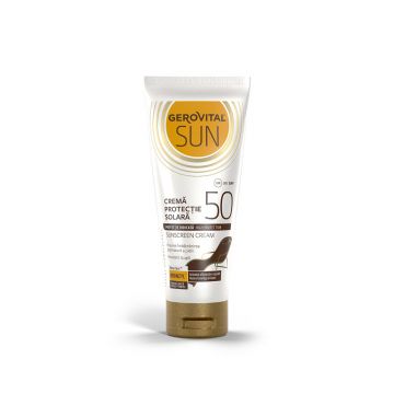 Crema nuantatoare pentru fata Gerovital Sun, SPF 50, 50 ml