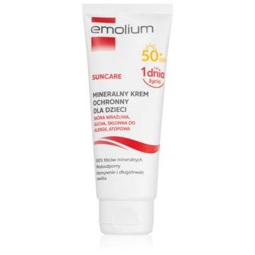 Emolium Sun Care crema de fata cu minerale pentru protectie pentru copii
