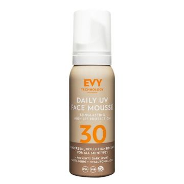 Spuma pentru fata Daily Uv Face Mousse, 75 ml, Evy Technology