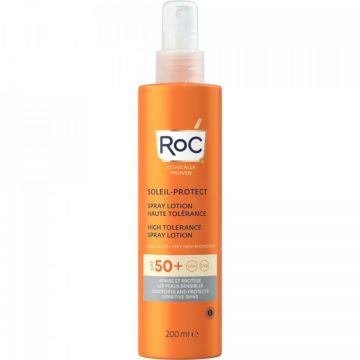 Lotiune protectie solara toleranta ridicata SPF50, Roc Soleil Protect High Tolerance, 200ml