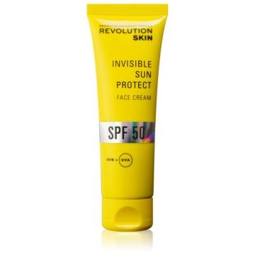 Revolution Skincare Sun Protect Invisible fluid protecție SPF 50