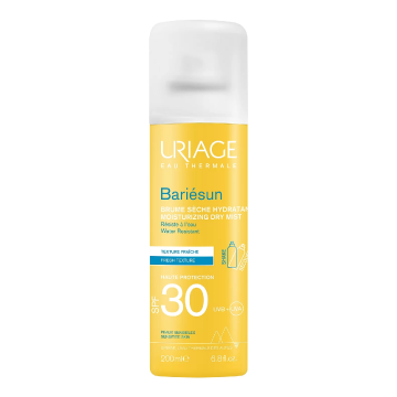 Spray uscat protectie solara SPF30 Bariesun, 200 ml, Uriage