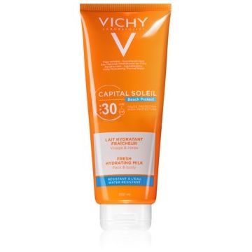 Vichy Capital Soleil Beach Protect loțiune hidratantă de protecție pentru față și corp SPF 30