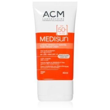 ACM Medisun crema hidratanta cu minerale SPF 50+