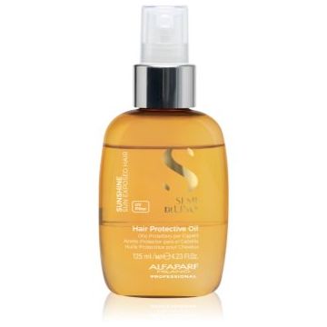 Alfaparf Milano Semi di Lino Sunshine ulei protector pentru par expus la soare
