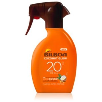 Bilboa Coconut Glow spray solar SPF 20
