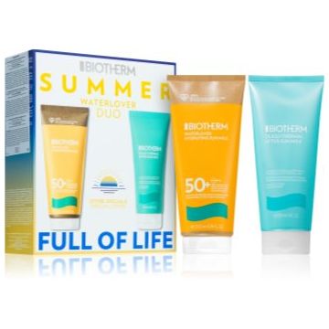 Biotherm Waterlover Sun Milk set cadou unisex