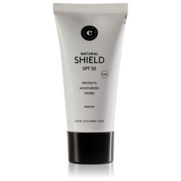 Cocunat Natural Shield crema de fata cu efect de protectie SPF 30
