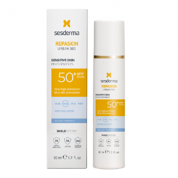 Crema cu protectie solara SPF50, Urban 365 Repaskin Sensitive, 50 ml, Sesderma