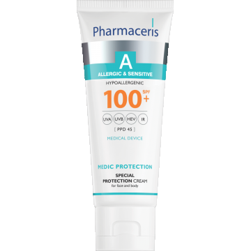 Crema cu protectie speciala SPF100+ A, 75ml, Pharmaceris