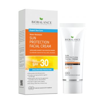 Crema pentru fata cu protective solara SPF30+, 75ml, Bio Balance