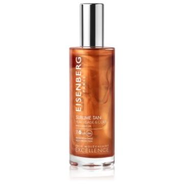 Eisenberg Sublime Tan Huile Visage & Corps Ulei de plaja pentru fata si corp SPF 6