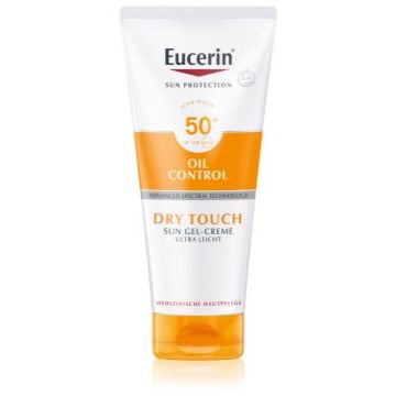 Eucerin Sun Oil Control gel cremă pentru plajă SPF 50+