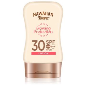 Hawaiian Tropic Glowing Protection Ultra Radiance cremă pentru plaja SPF 30
