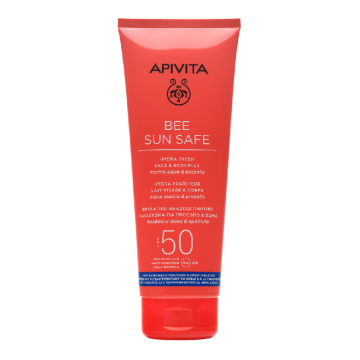 Lotiune protectie solara corp si ten SPF50 Bee Sun Safe, 200 ml, Apivita
