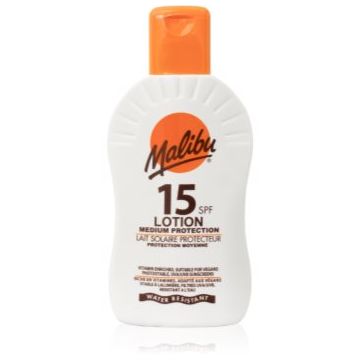 Malibu Lotion Medium Protection lapte protector SPF 15