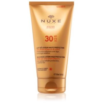Nuxe Sun lotiune solara pentru fata si corp SPF 30