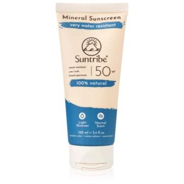 Suntribe Mineral Sunscreen crema de fata cu minerale pentru protectie SPF 50