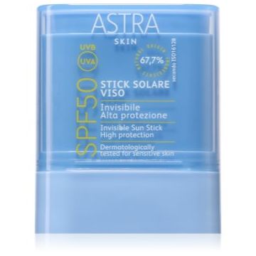 Astra Make-up Skin Sun Stick FACE SPF50 stick de protecție solară SPF 50