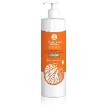BasicLab Dermocosmetics Protecticus emulsie hidratanta si protectoare pentru fata si corp SPF 50+