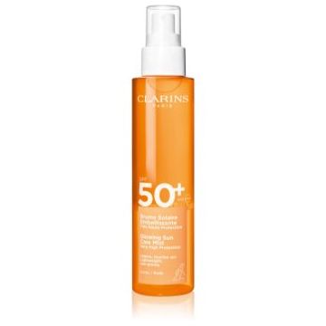 Clarins Sun Body Mist SPF50+ spray pentru plajă pentru corp